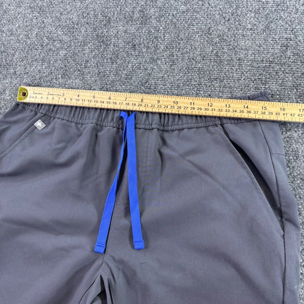 FIGS Scrub Jogger Pants Mens Small/S Graphite Grey Technical Medical Nursing